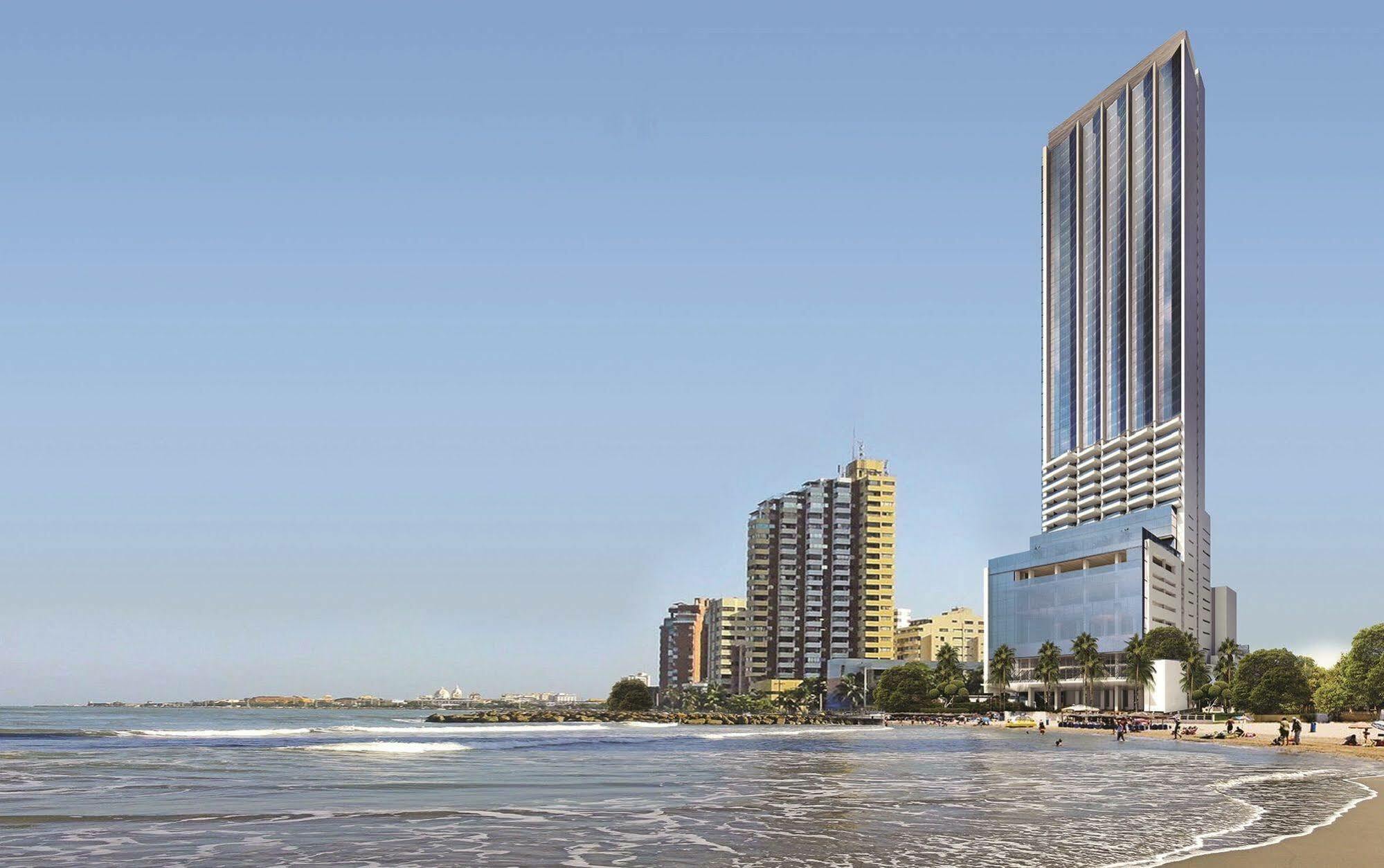 Estelar Cartagena De Indias Hotel Y Centro De Convenciones Extérieur photo The proposed tower